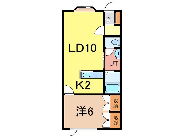 LifeこあEastの物件間取画像